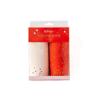 Pink Reindeer Food Cups - 50 pcs