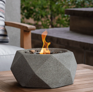 Geo Fire Bowl Table Top