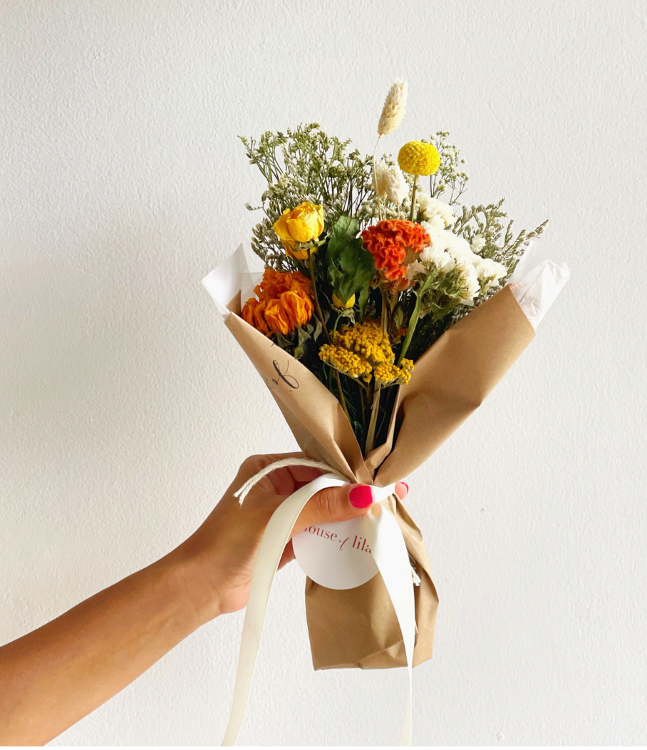 medium dried flower arrangement – houseoflilac